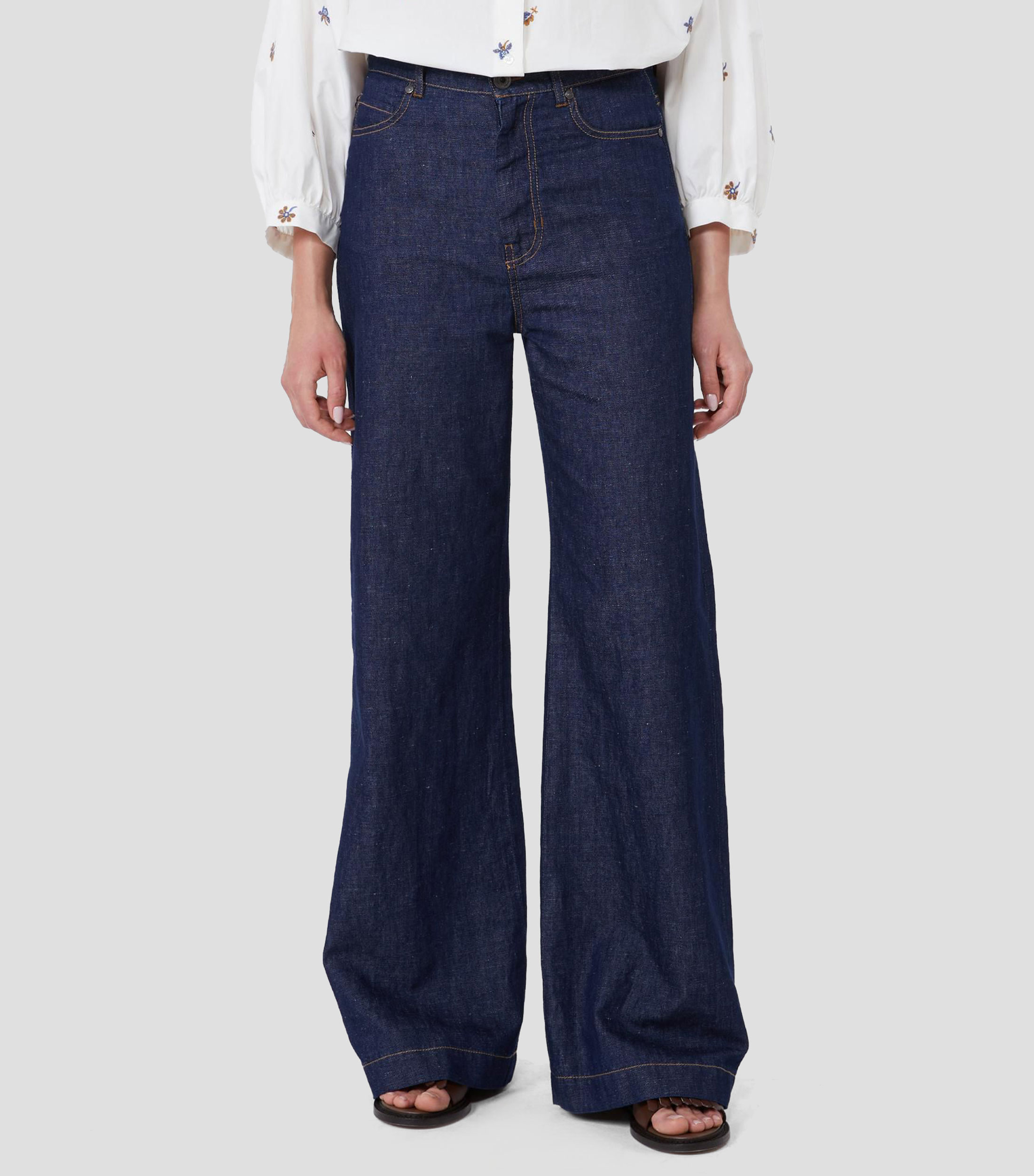 Jeans acampanado Mujer